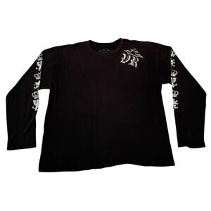 Vegas Royalty Y2K Long Sleeve Graphic Tee